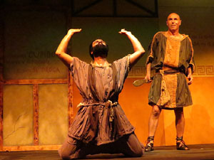 FITAG 2018 - Representaci&oacute; de La comedia de Miles Gloriosus, a c&agrave;rrec de Teatro Kumen de Langreo